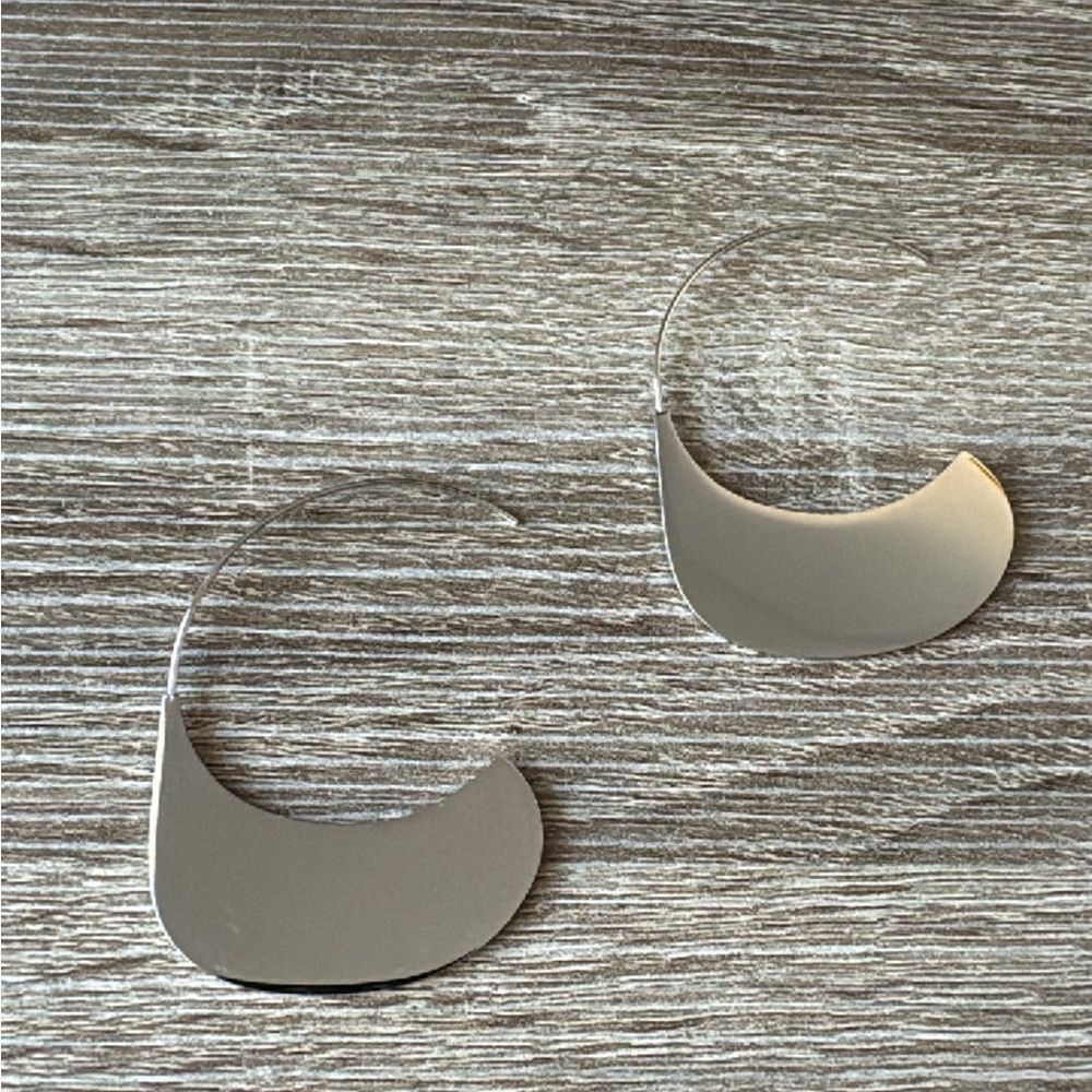 Bohemian silver earrings 